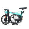 TDR13Z-F 16 inch mini pocket portable Electric folding bicycle Green color